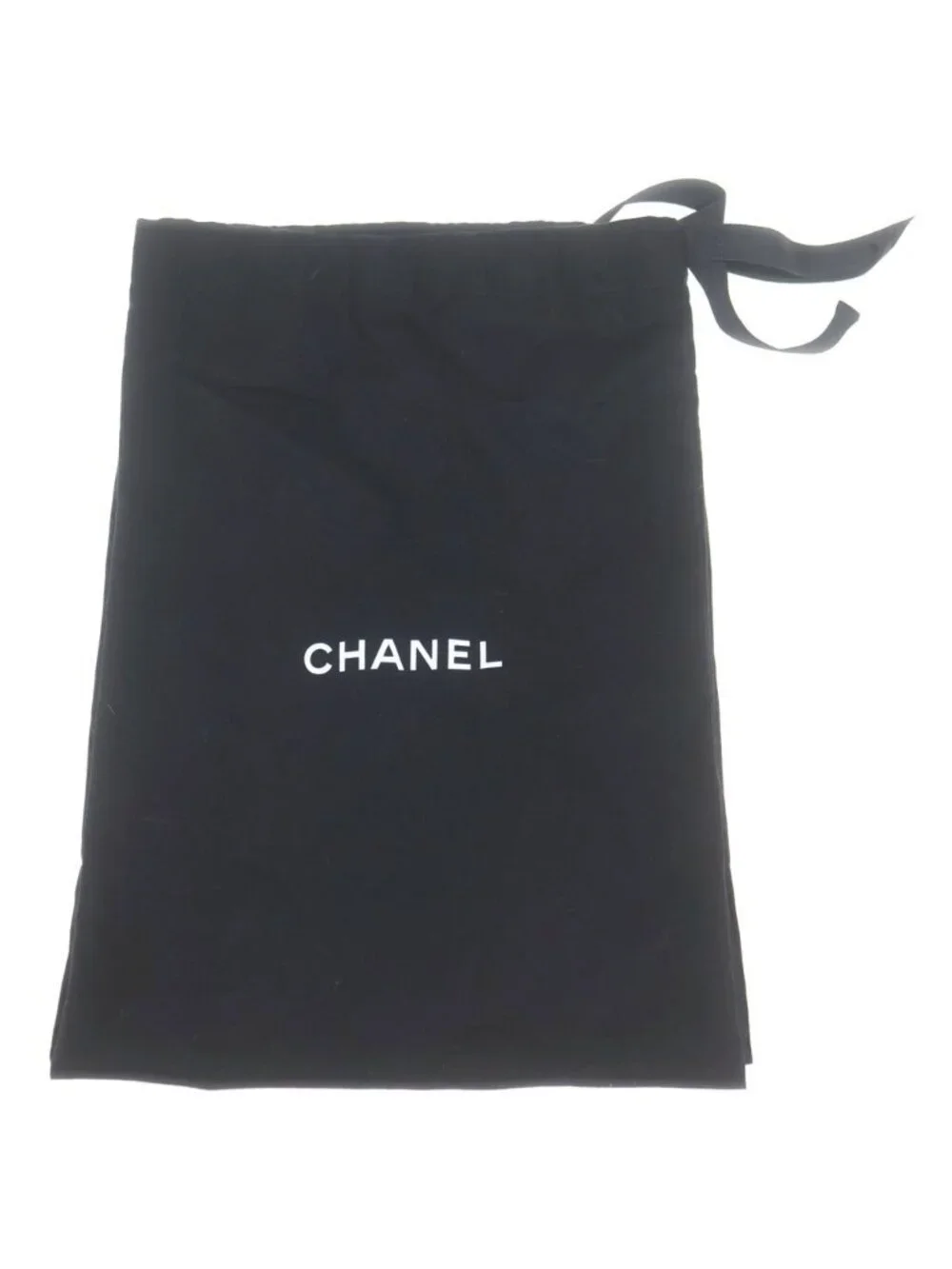 Chanel CC Logo Wedge Sole Sandals Thick Black